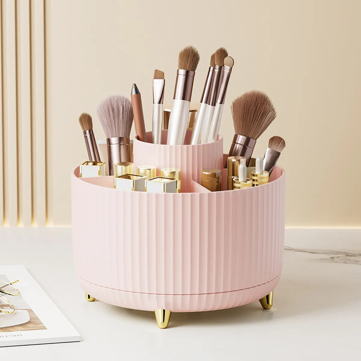 Desktop Makeup Brush Holder